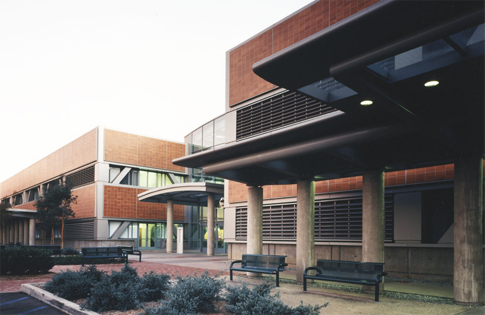 Image 6. Back view of building.